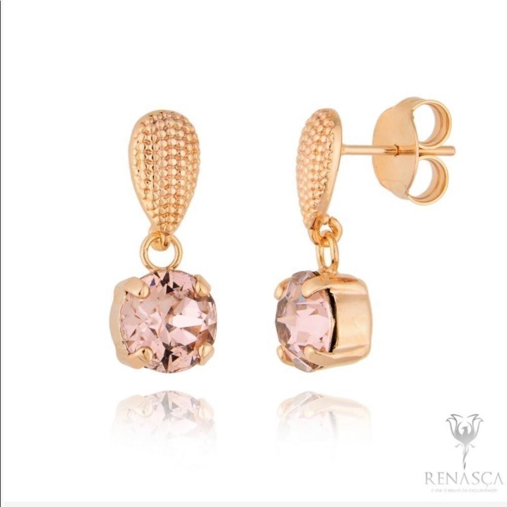 Swarovski authentic Crystals Rose gold plated